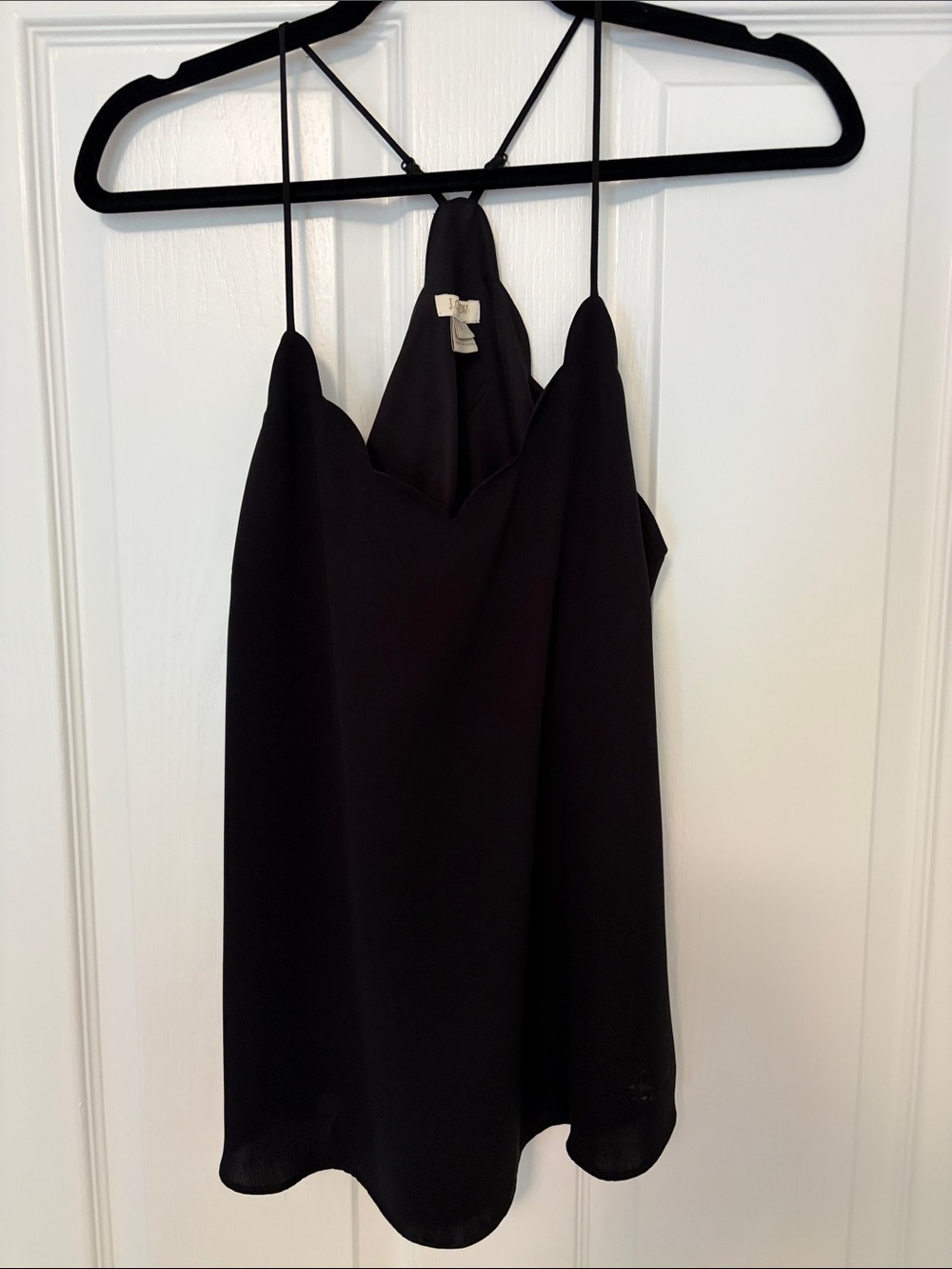 J. Crew Black Spaghetti-Strap Cami